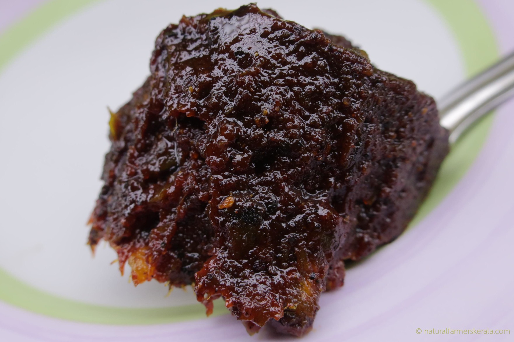 Dates Pickle Sweet and Spicy Kerala Dates Pickle - Eenthapazham Achar - Natural